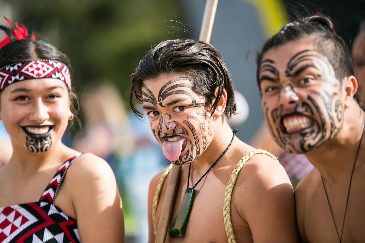 Kapa haka group at Welcome Event