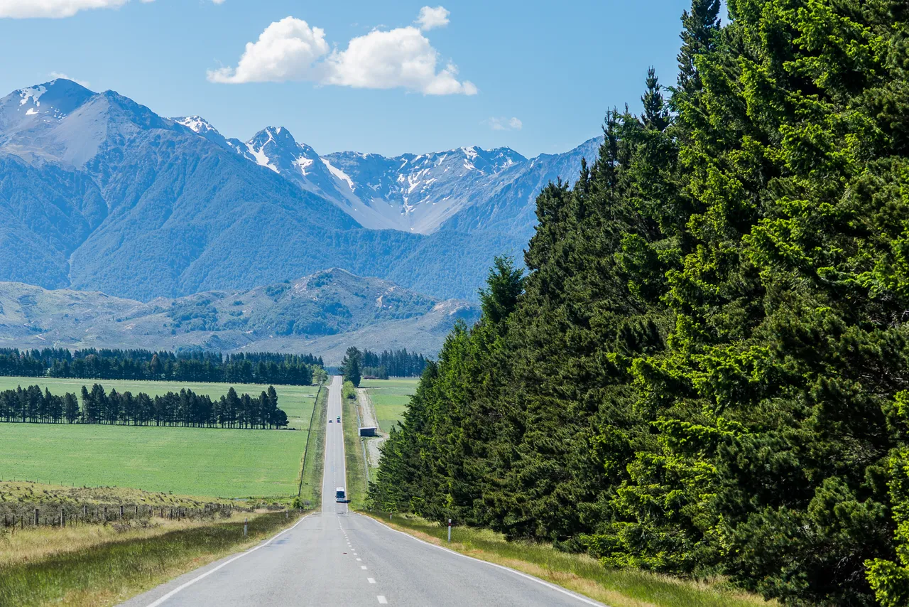 Road to Arthurs Pass
