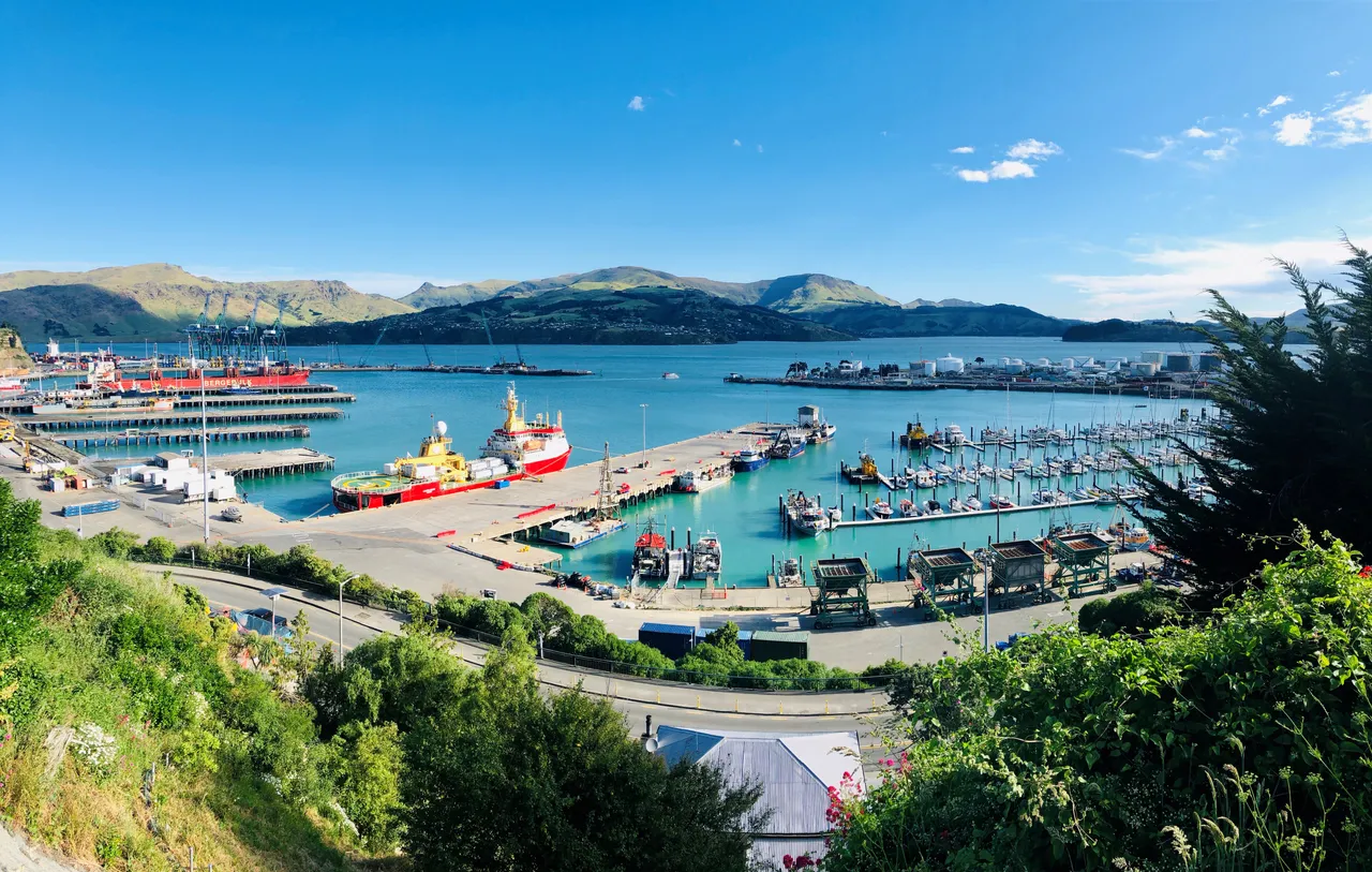 Lyttelton with the Laura Bassi Icebreaker Centre