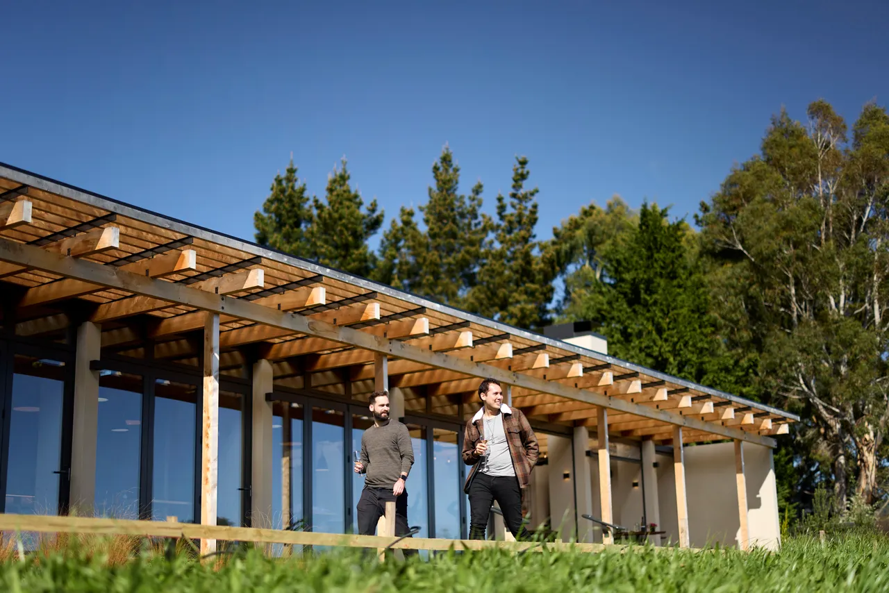 Talent Attraction - Tussock Hill Vineyard Walking Exterior