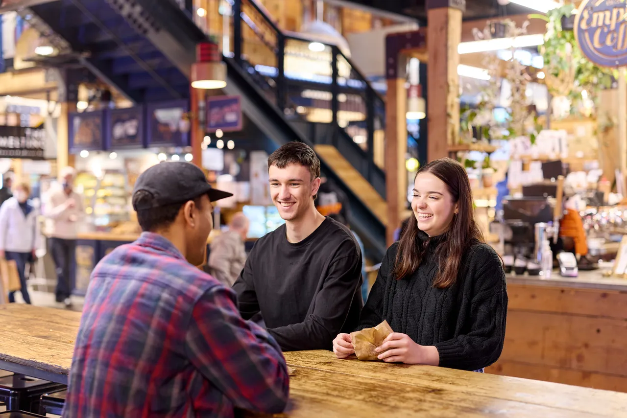 Canterbury Student - Riverside Market Interior