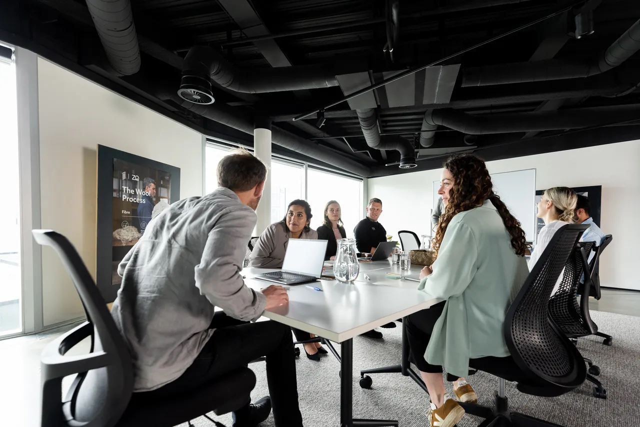 Board room meeting