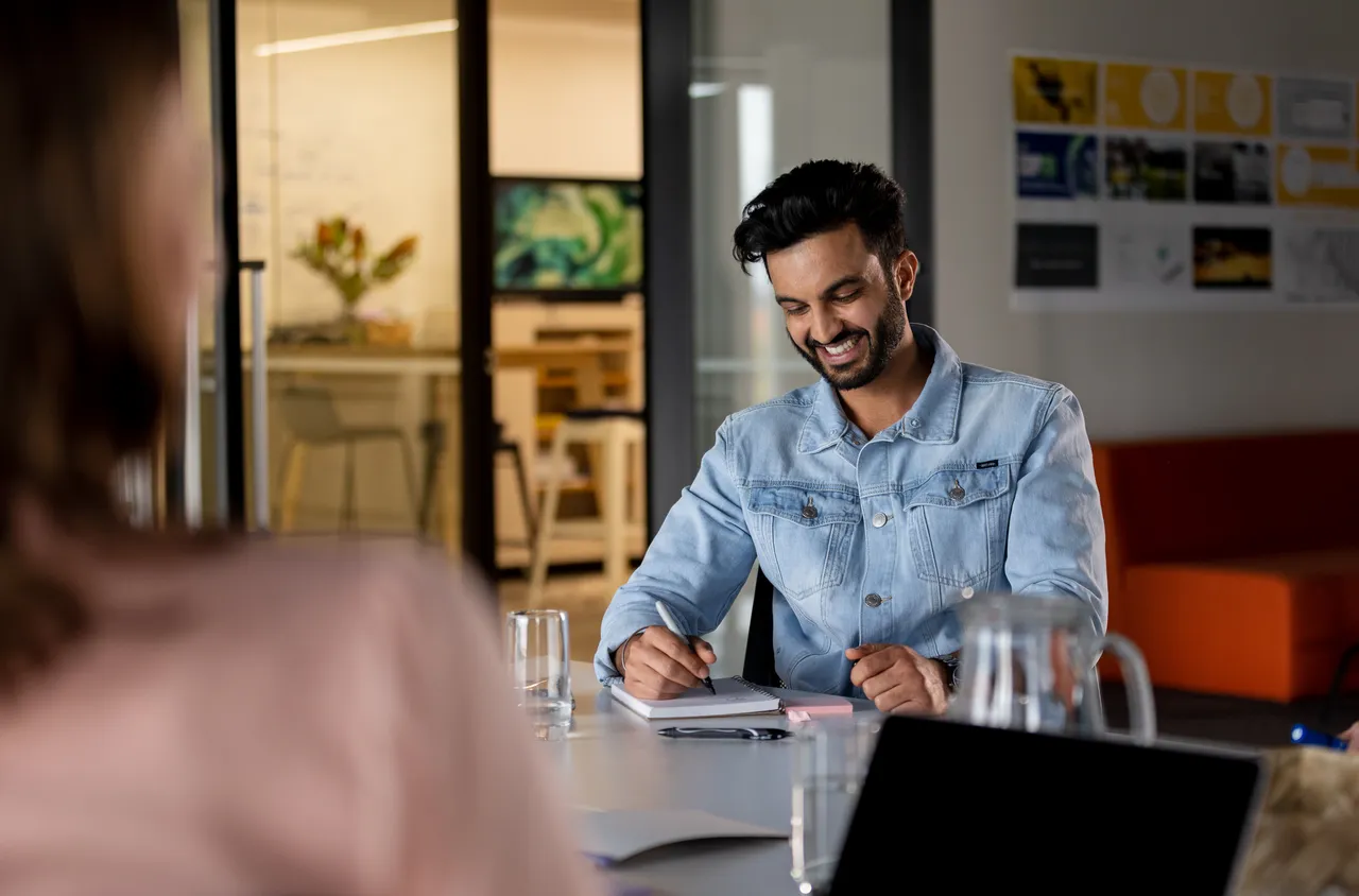 Board room meeting