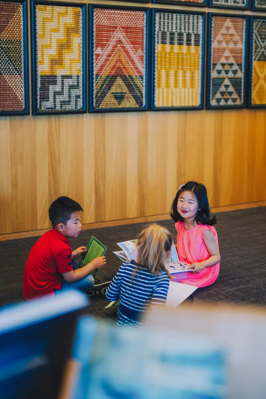 Kids at Tūranga