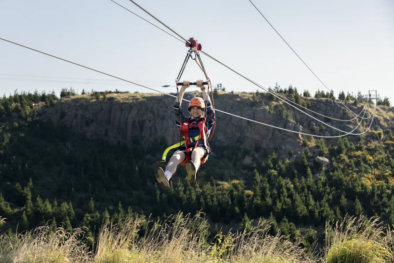 Ziplining