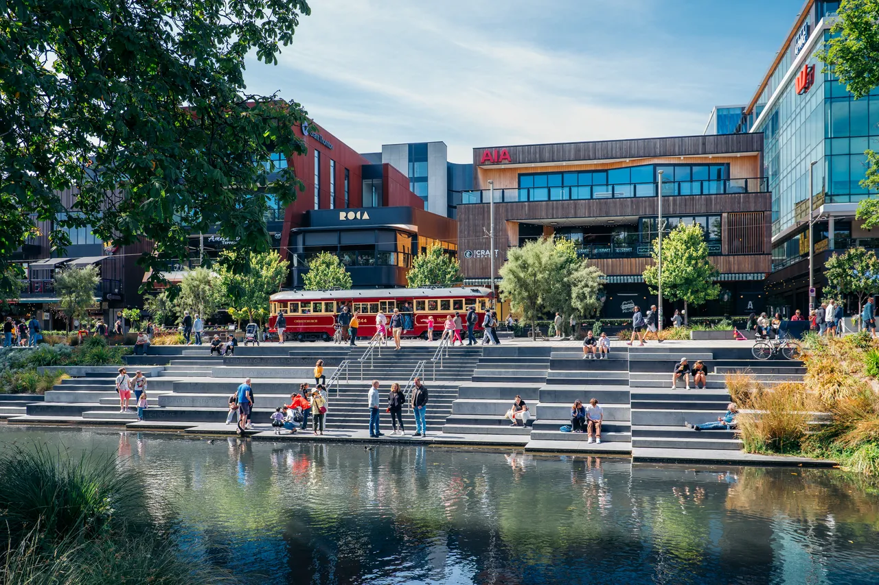 The Terrace and Tram