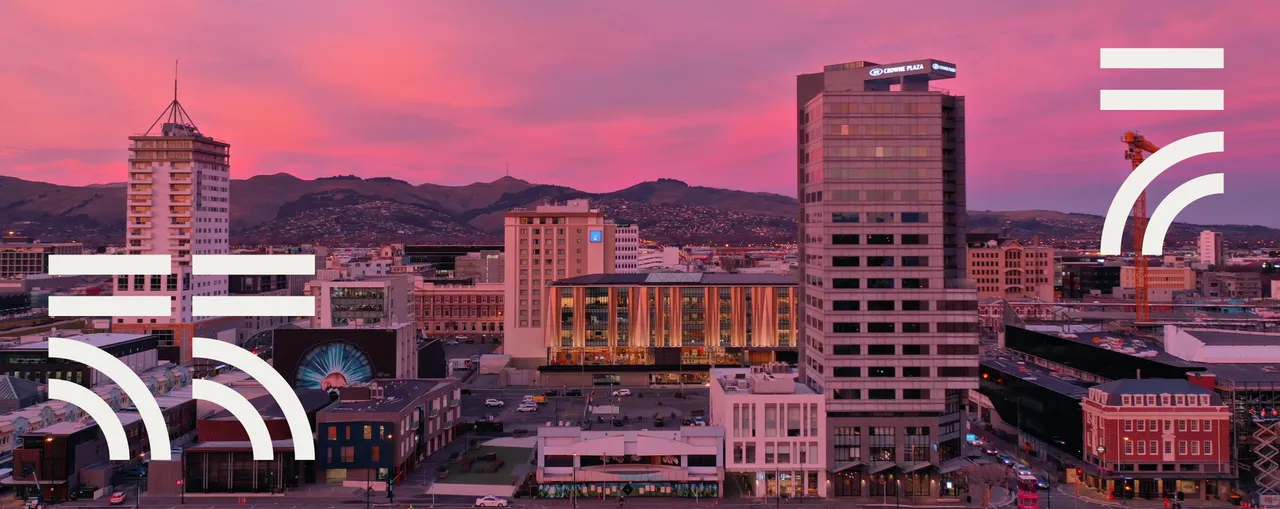 Ōtautahi Christchurch LED Screen Skyline