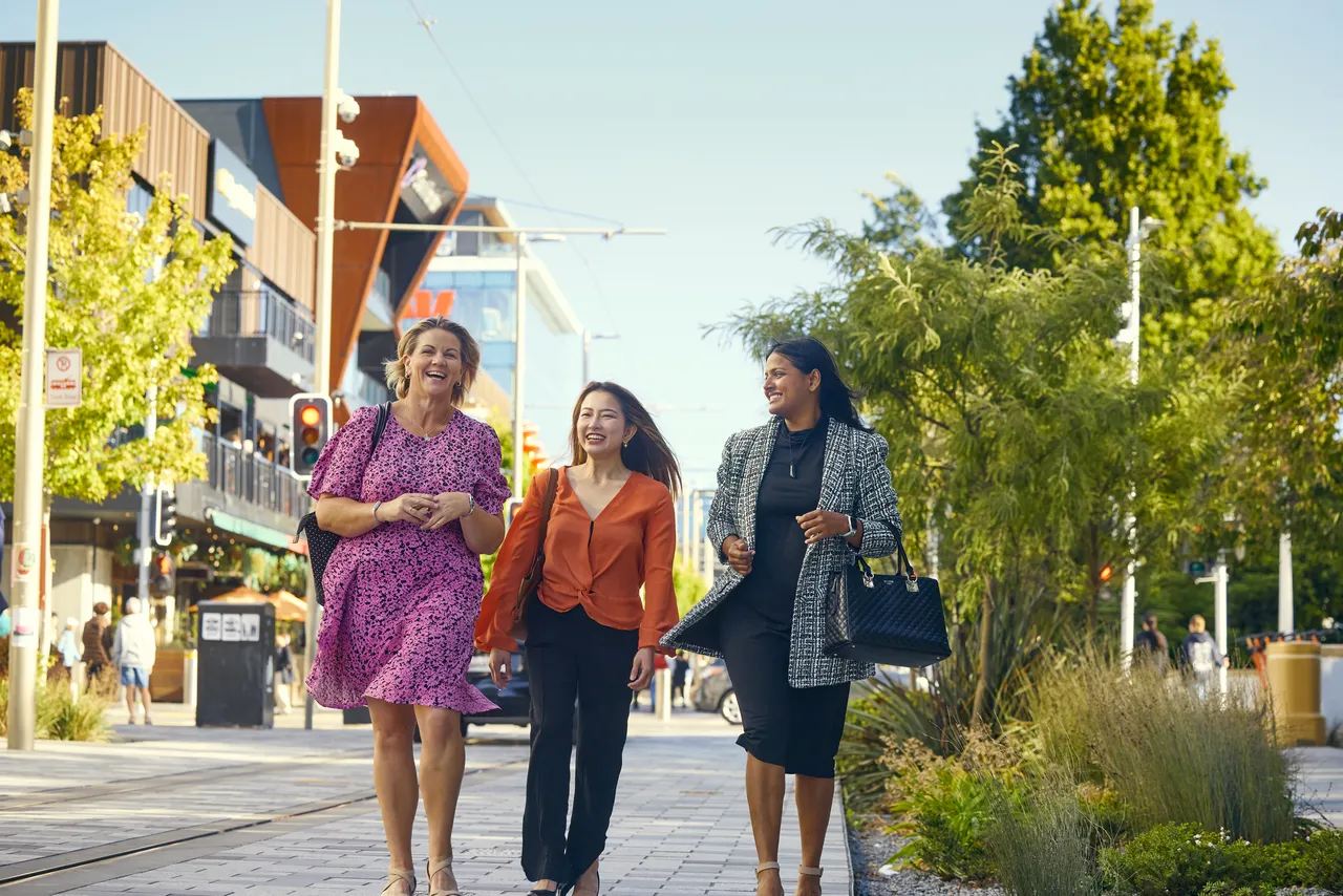 After work stroll at Oxford Terrace