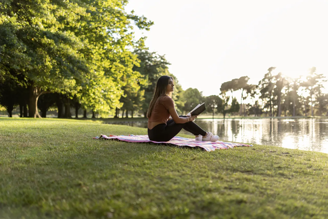 Quiet time in Hagley Park