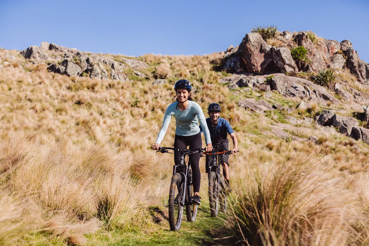 Port Hills bike track