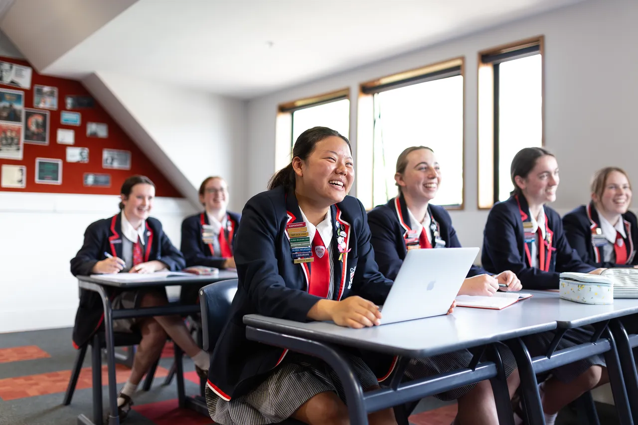 Students in classroom