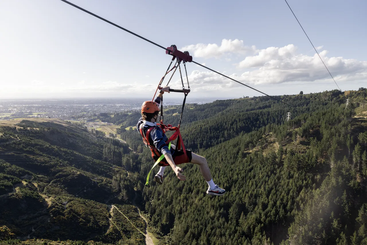Ziplining