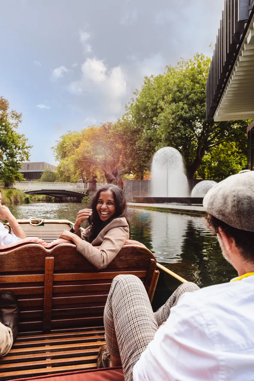 Punting on the Avon River