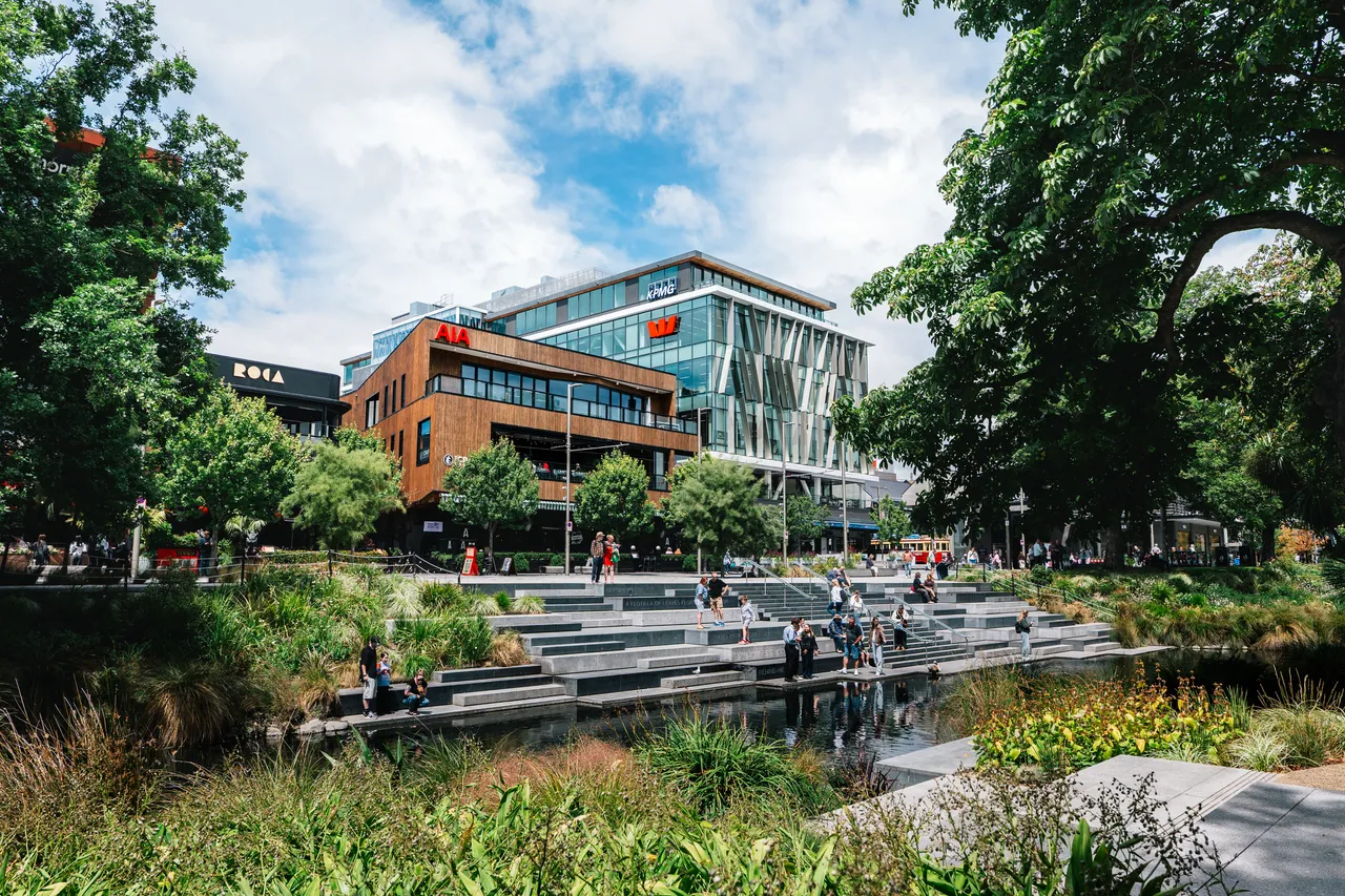 Sunny day at the Terrace