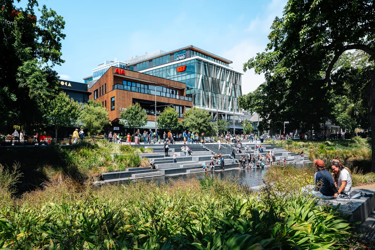 Sunny day at the Terrace