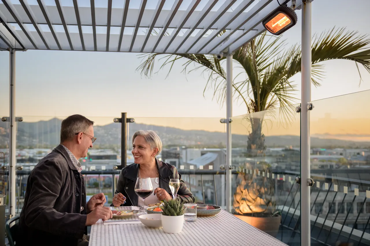 Rooftop bar
