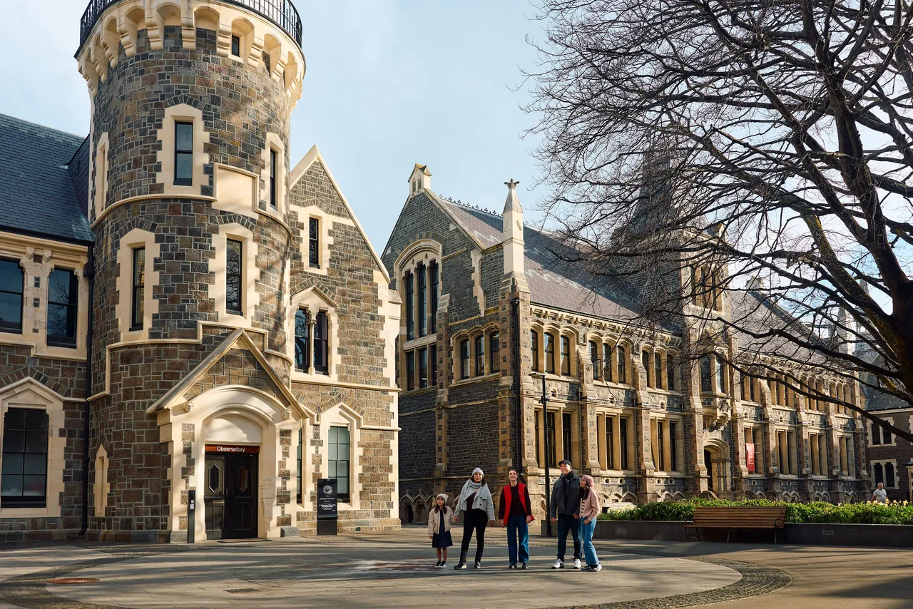 Family at Walk Christchurch