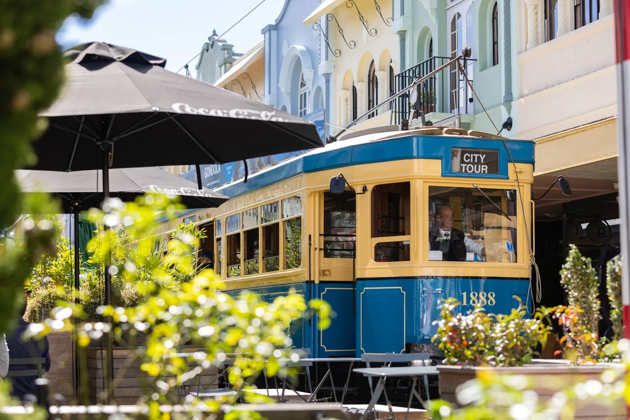 Christchurch Tram New Regent Street