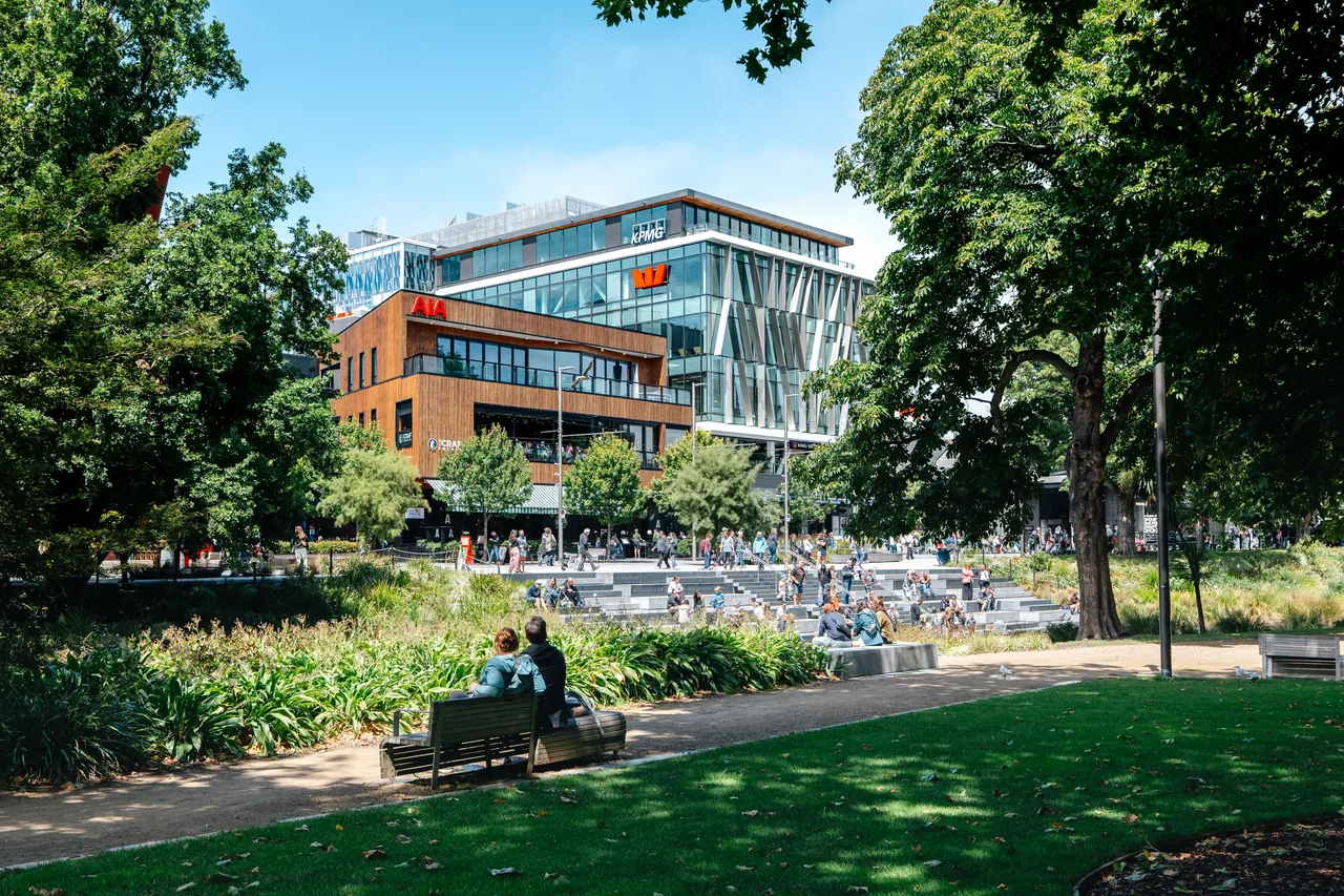 Sunny day at the Terrace