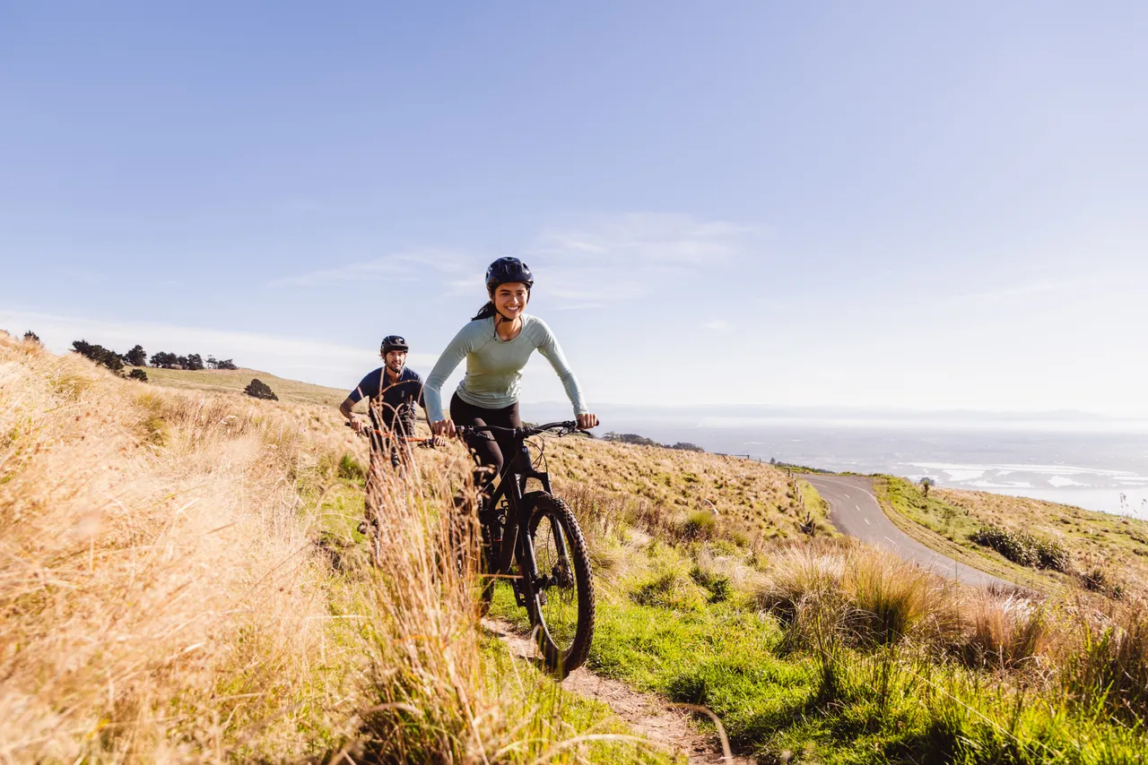 Port Hills bike track