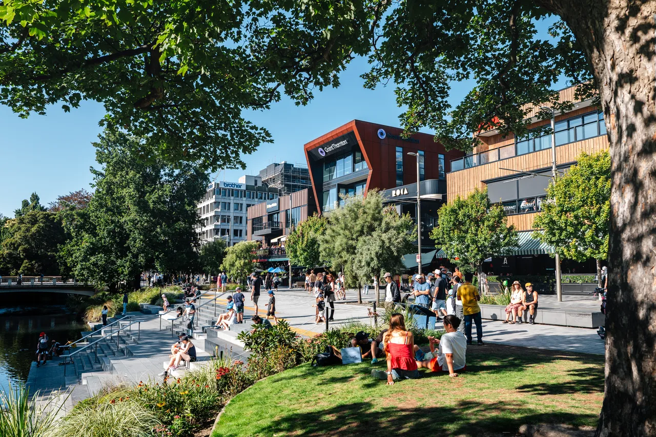 Sunny day at the Terrace