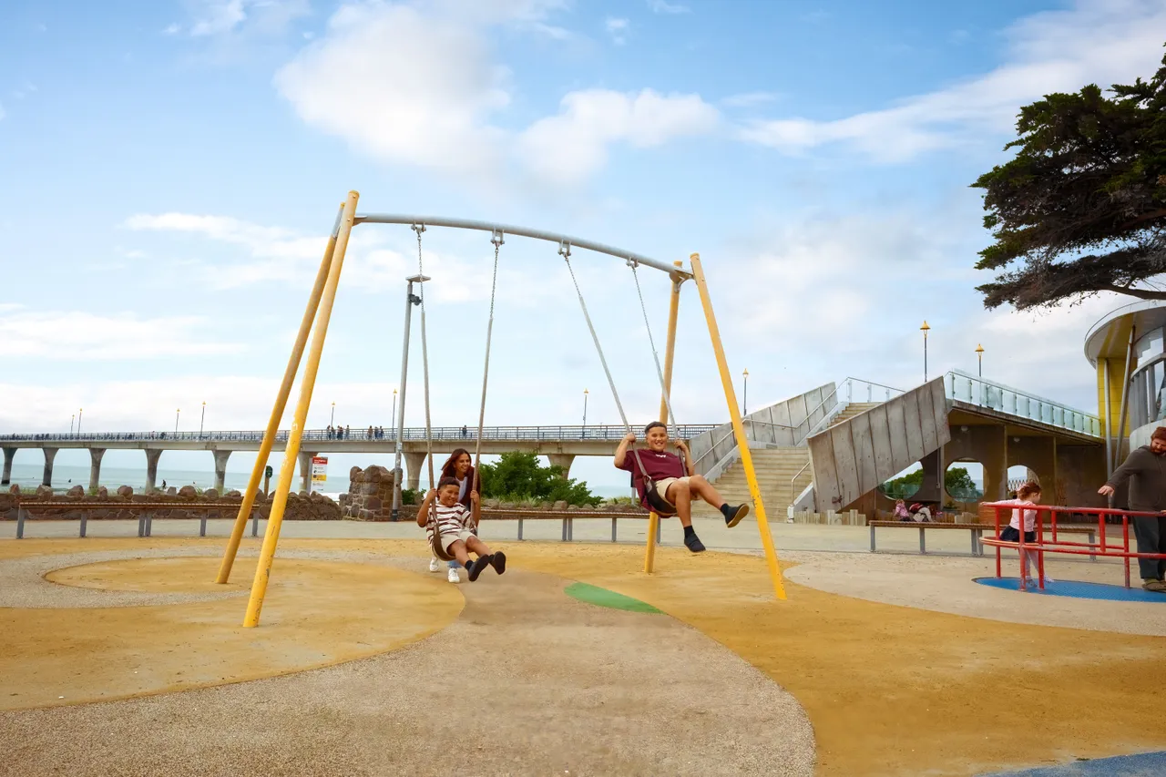 Kids in the playground