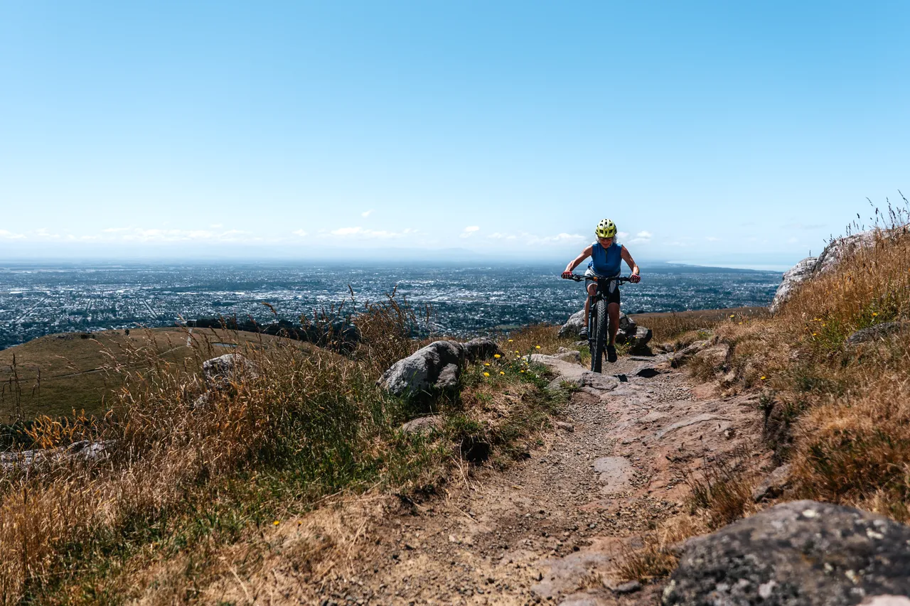 Mountain biking in Port Hills