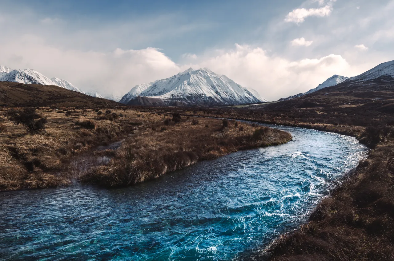 Mt Sunday and River