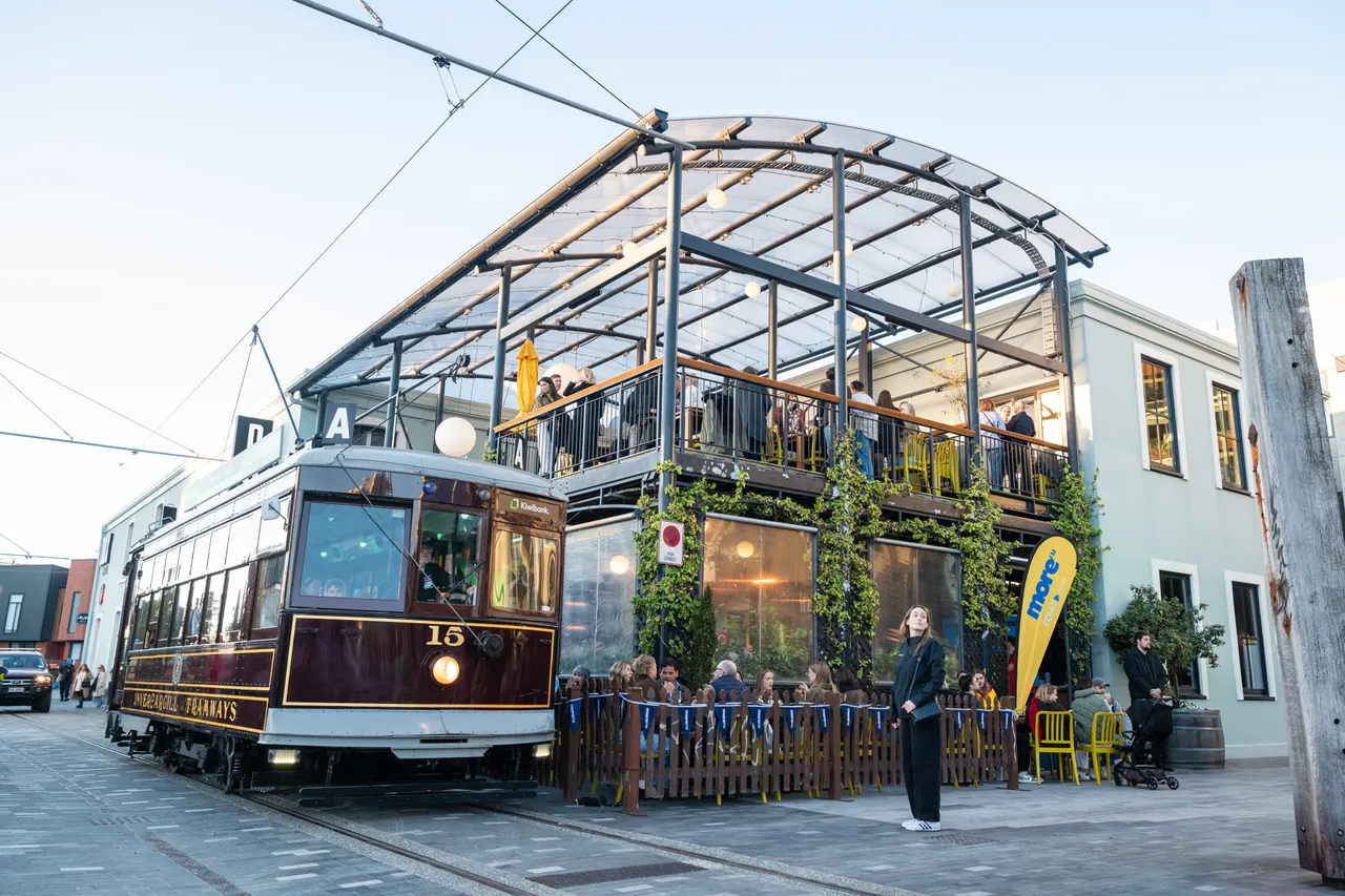 Tram by Dux Central