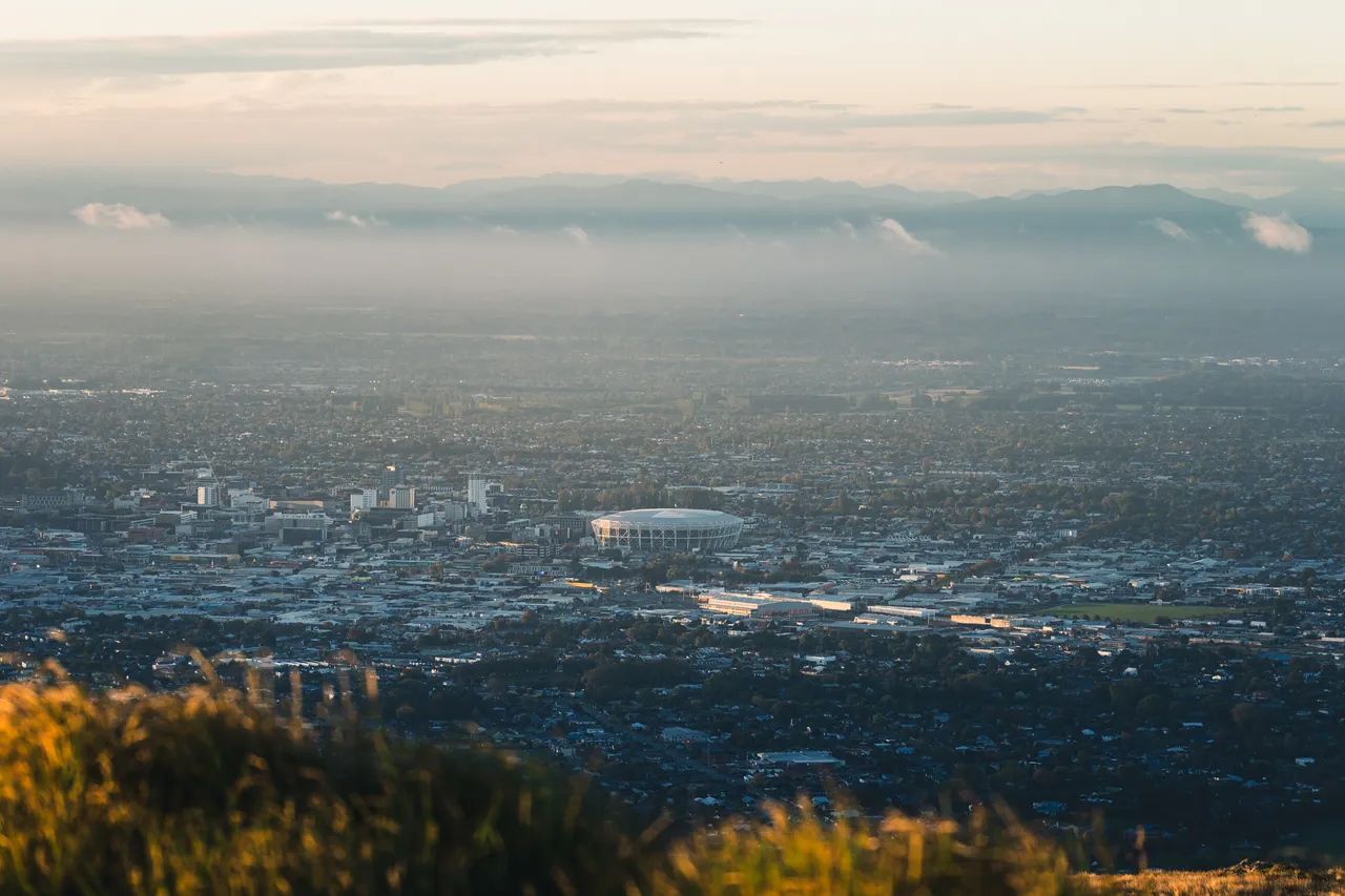 City skyline from Port Hills