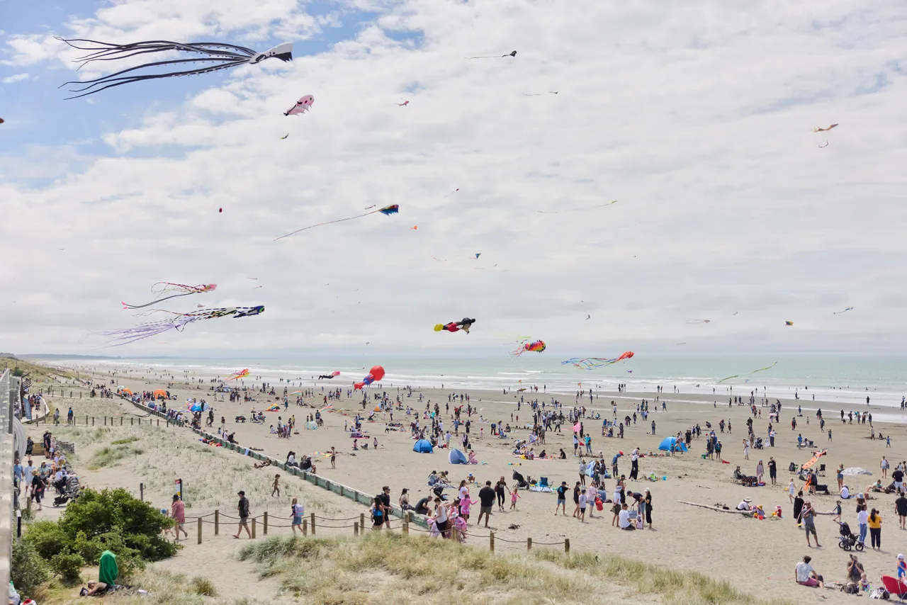 Kite Day at New Brighton