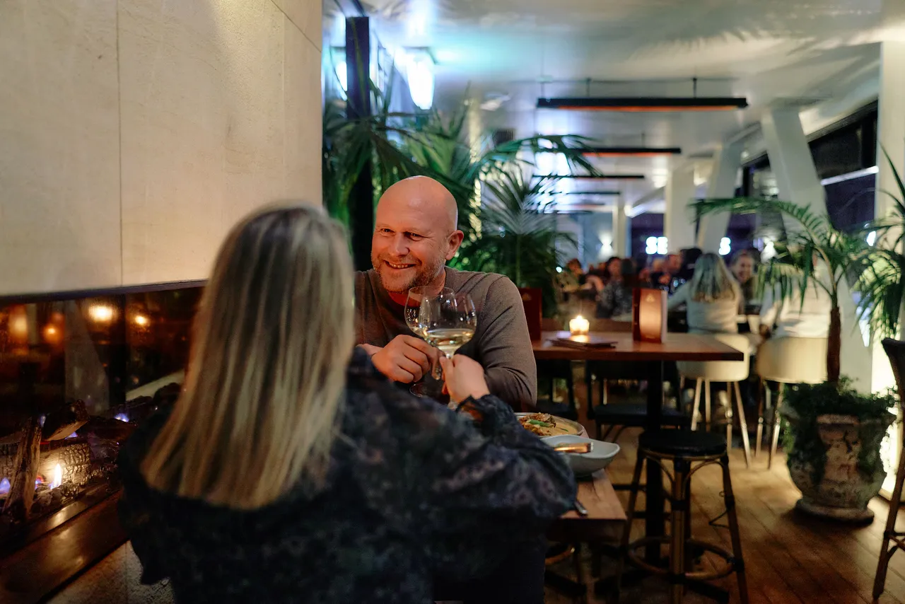 Couple at King of Snake