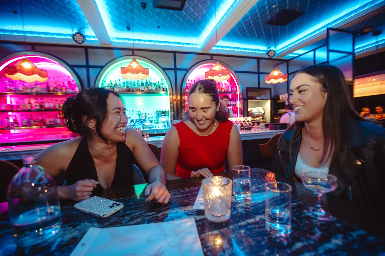 Night life at the Terrace bars