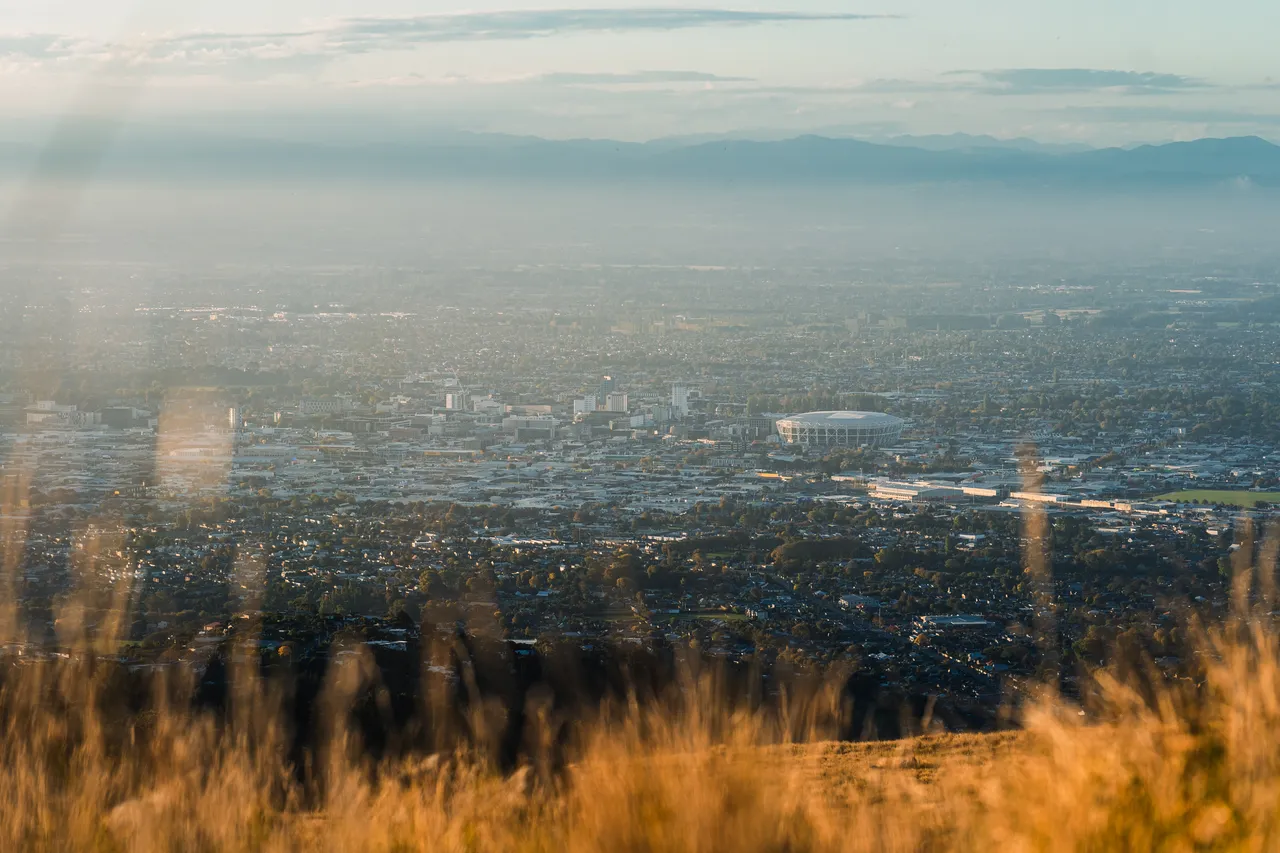 City skyline from Port Hills