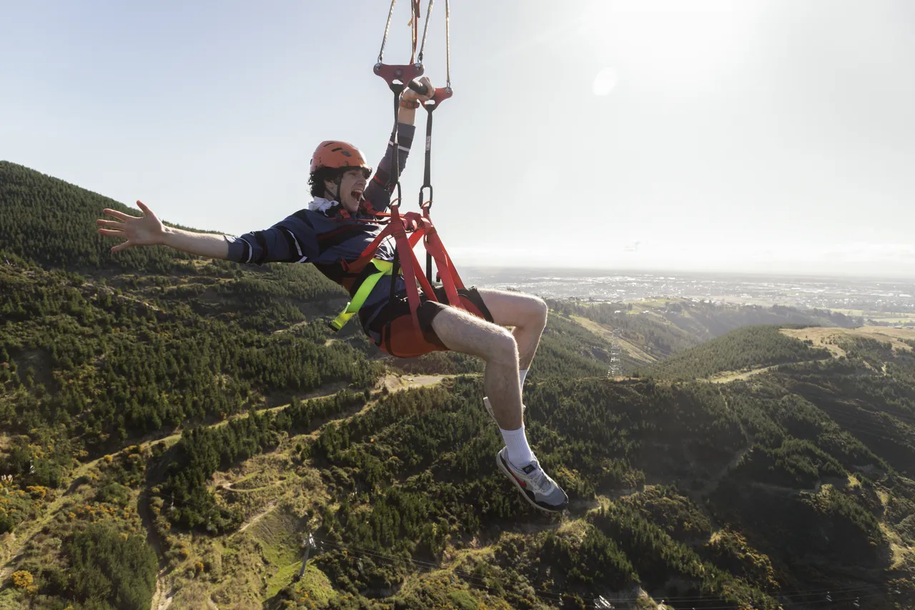 Ziplining