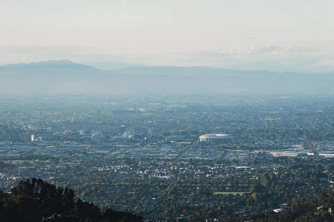 City skyline from Port Hills