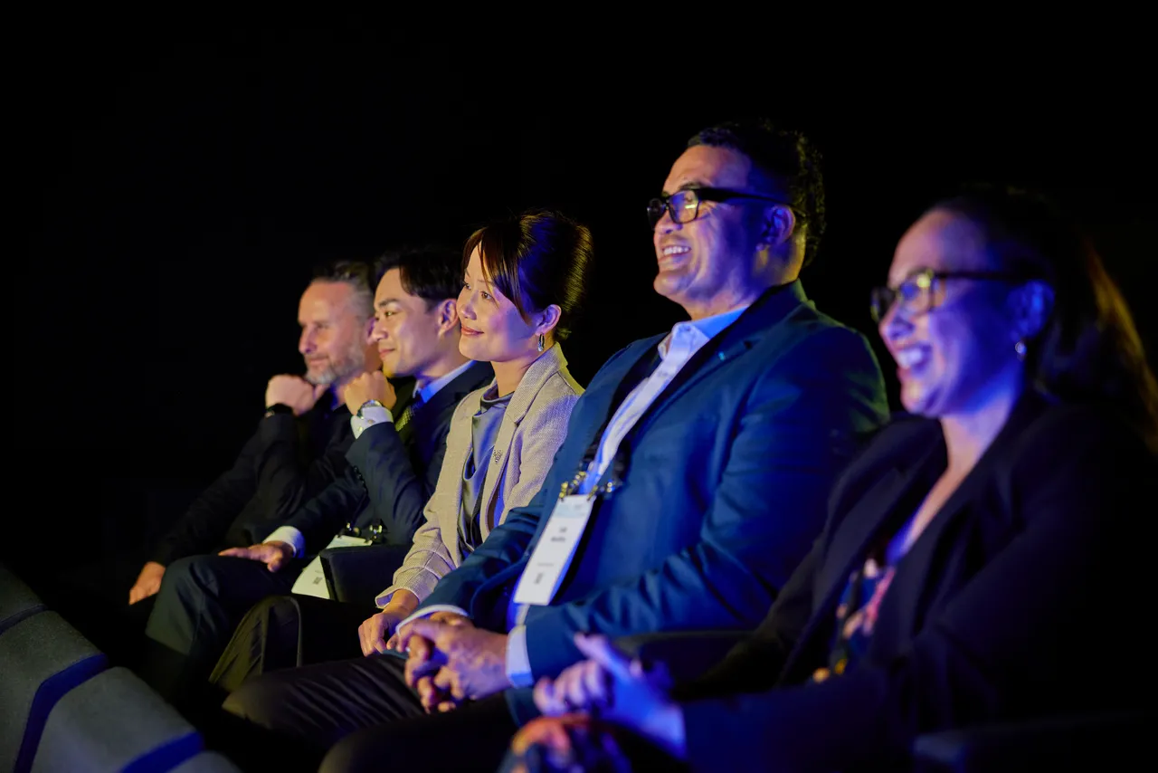 Audience in an auditorium