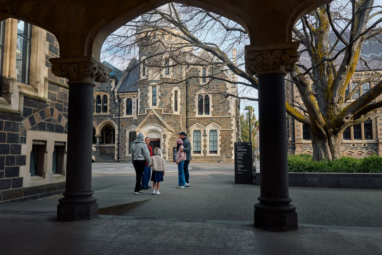 Family at Walk Christchurch