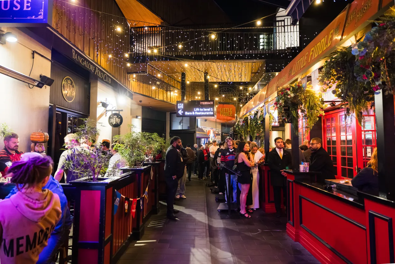Terrace Laneway night life