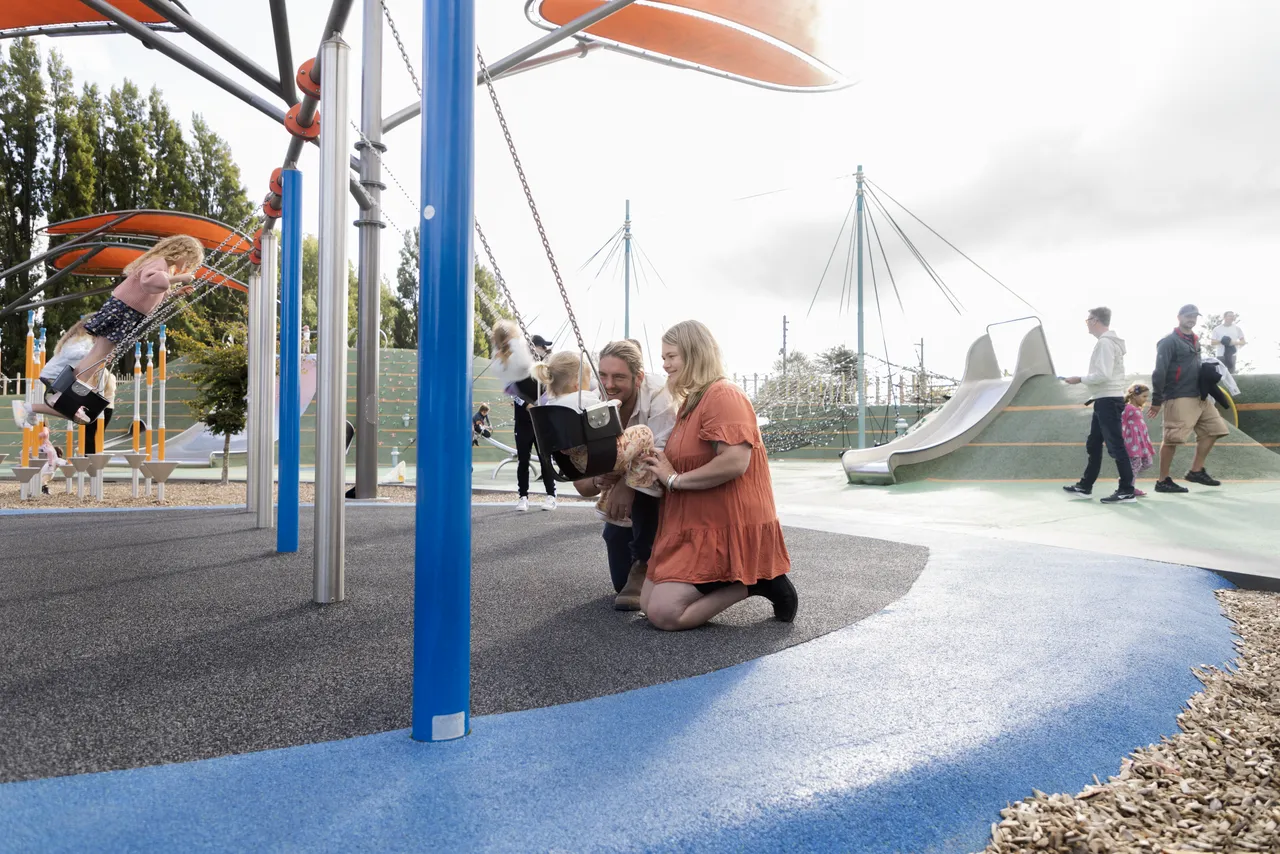 Play at Margaret Mahy Playground