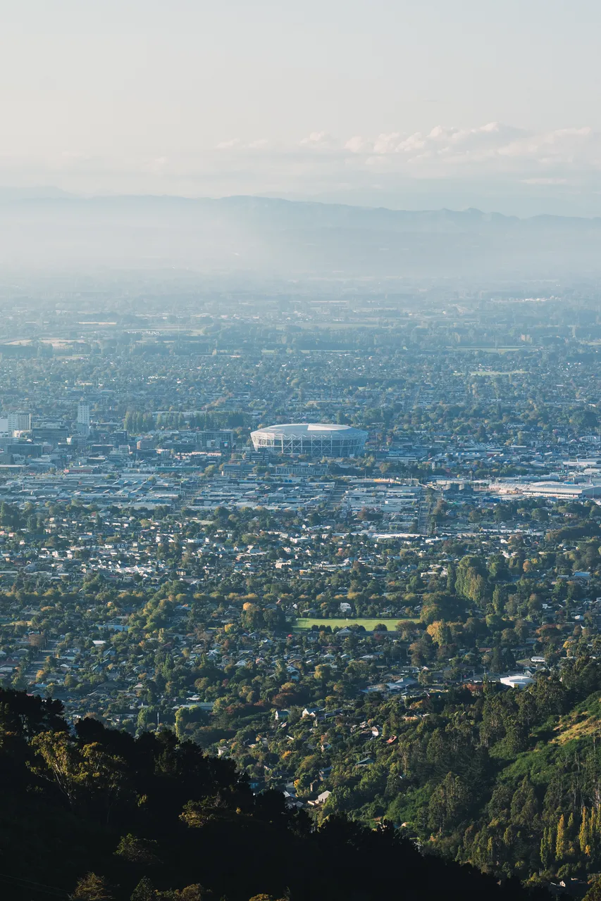 City skyline from Port Hills