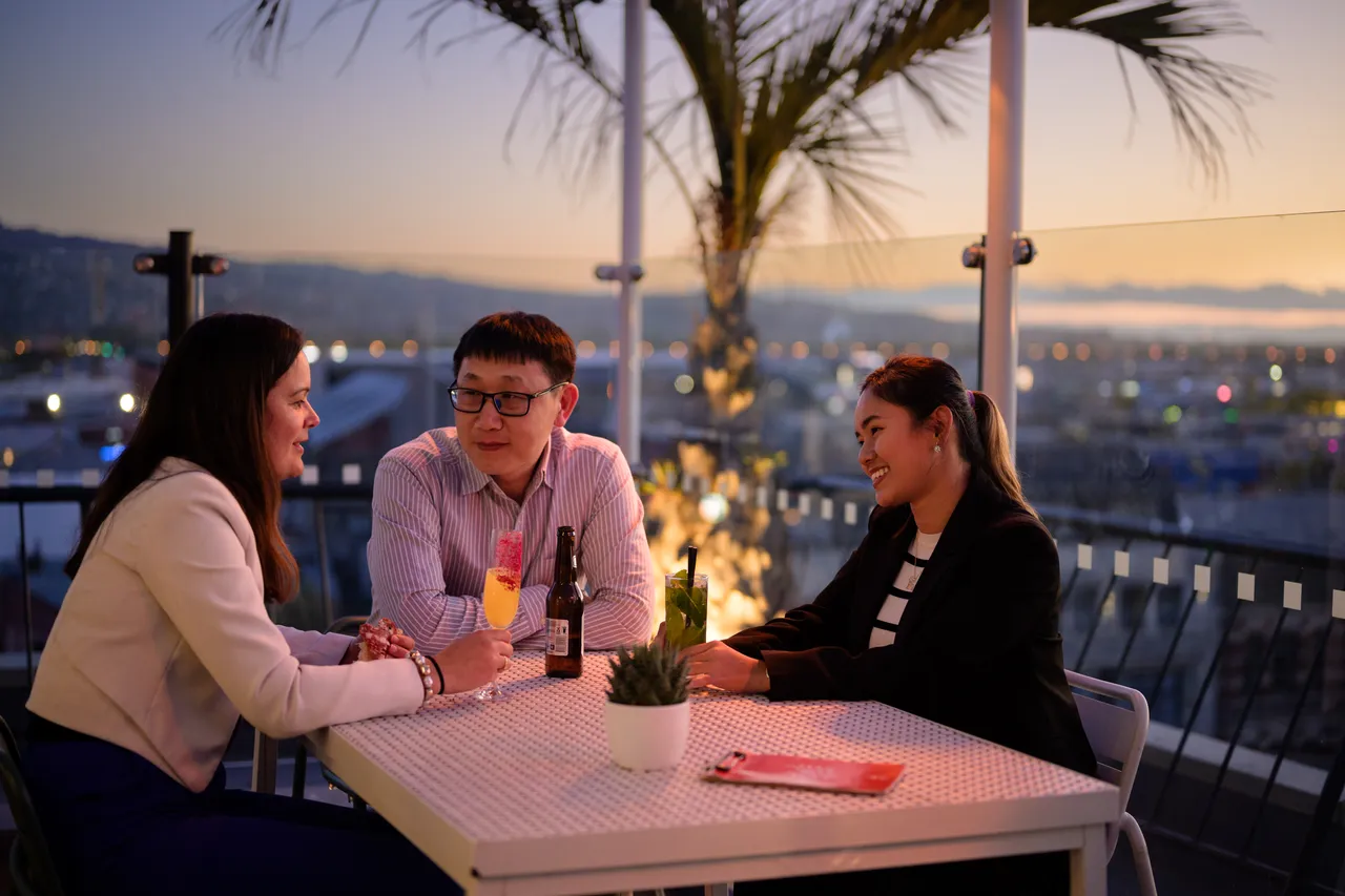 Rooftop bar