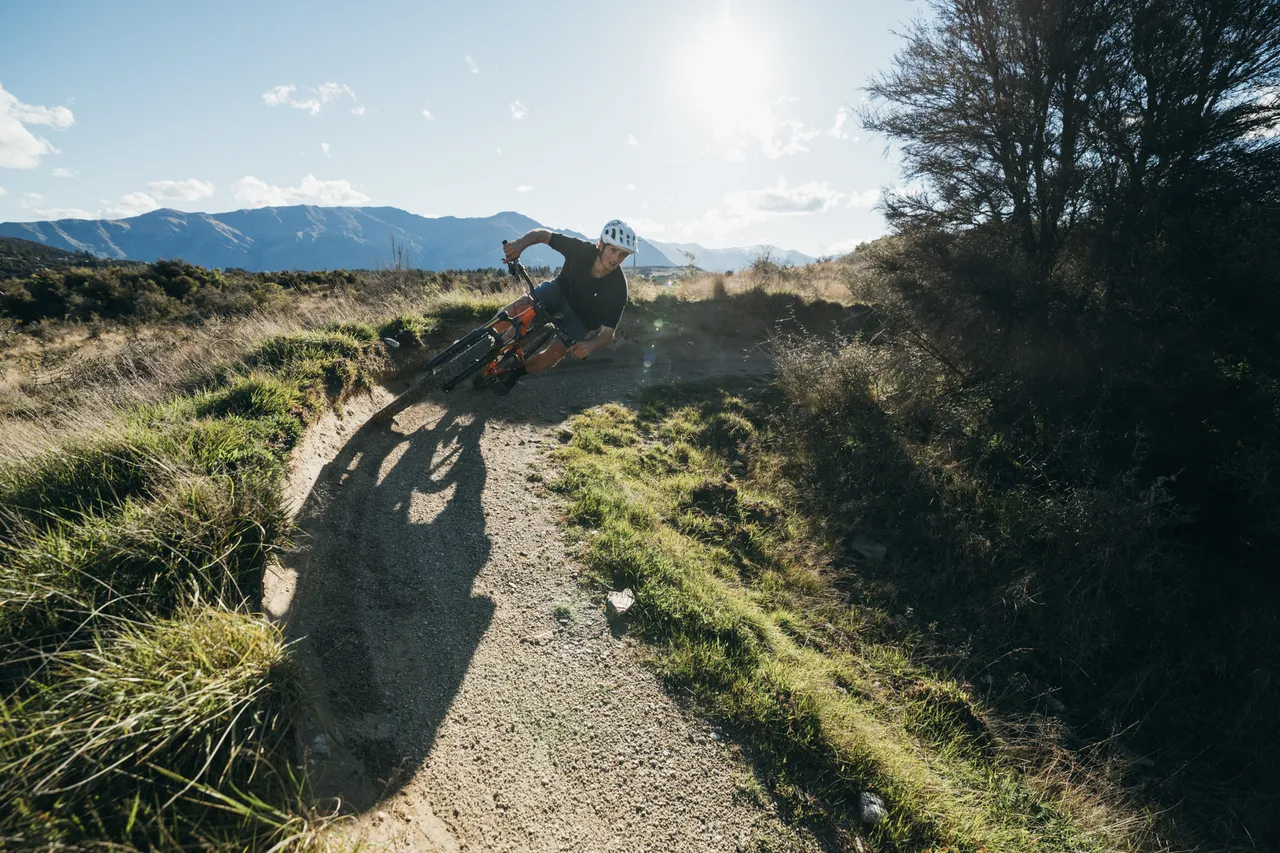 Mountain Biking, Deans Bank Track, Albert Town