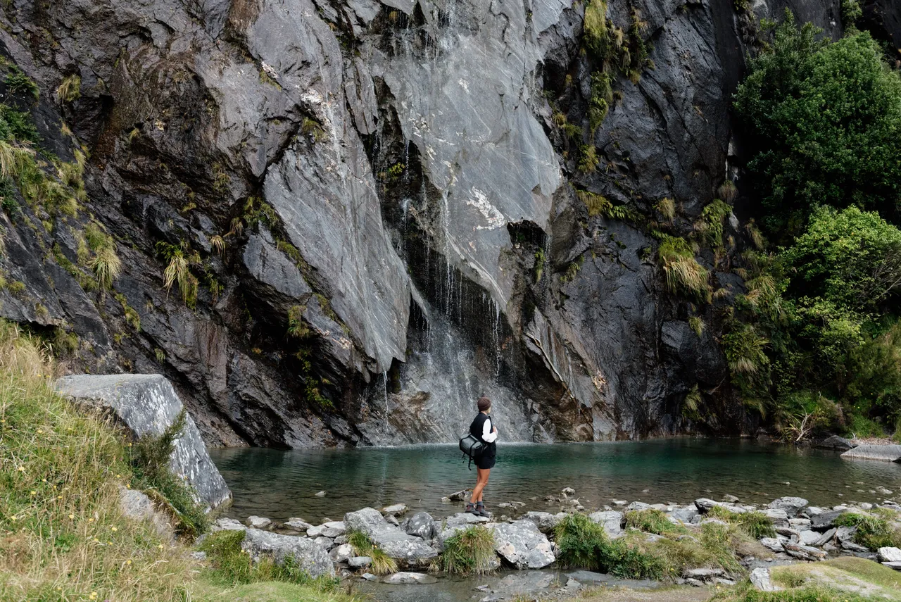 Wishbone Falls, Mt Aspiring National Park