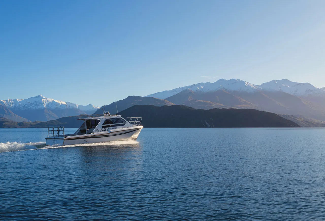 Mou Waho Lake Cruise, Eco Adventures Wānaka