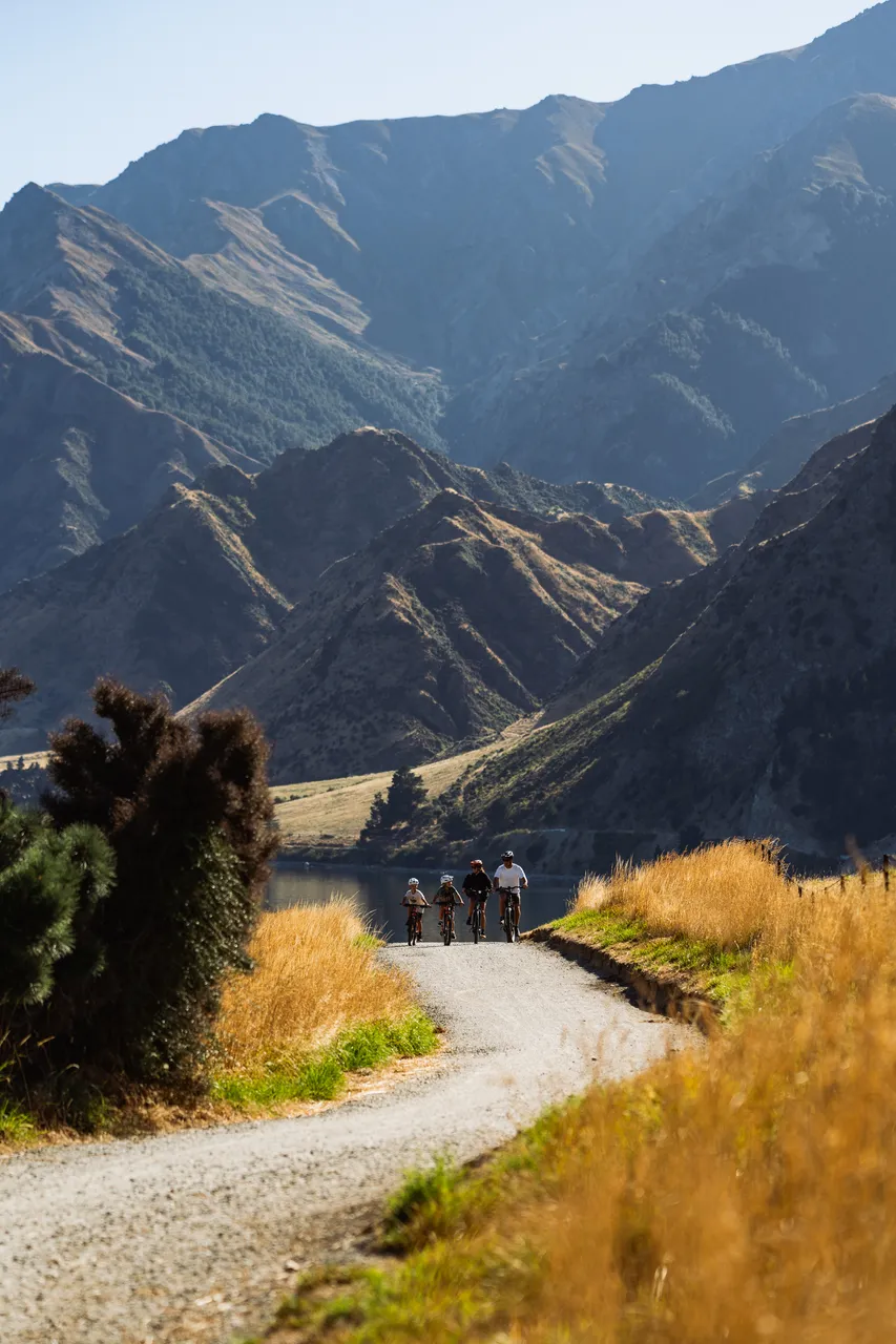Family Biking, NZ Bike Trails, Summer