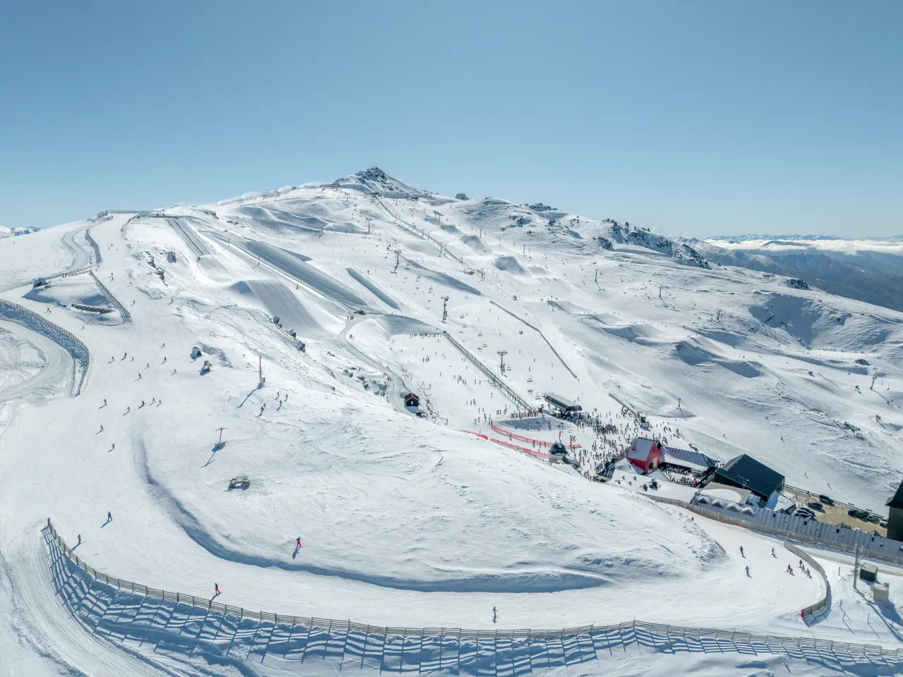 Cardrona Alpine Resort, Aerial